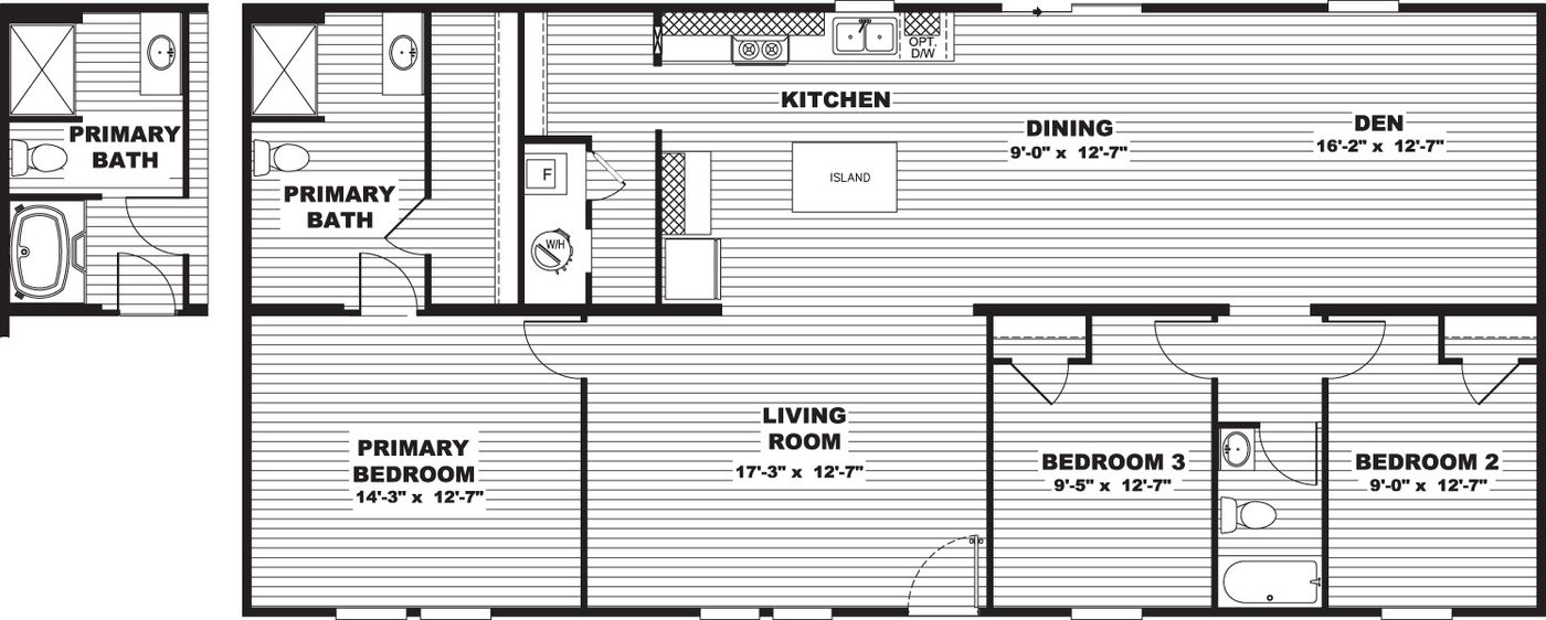 Cedar floor plan