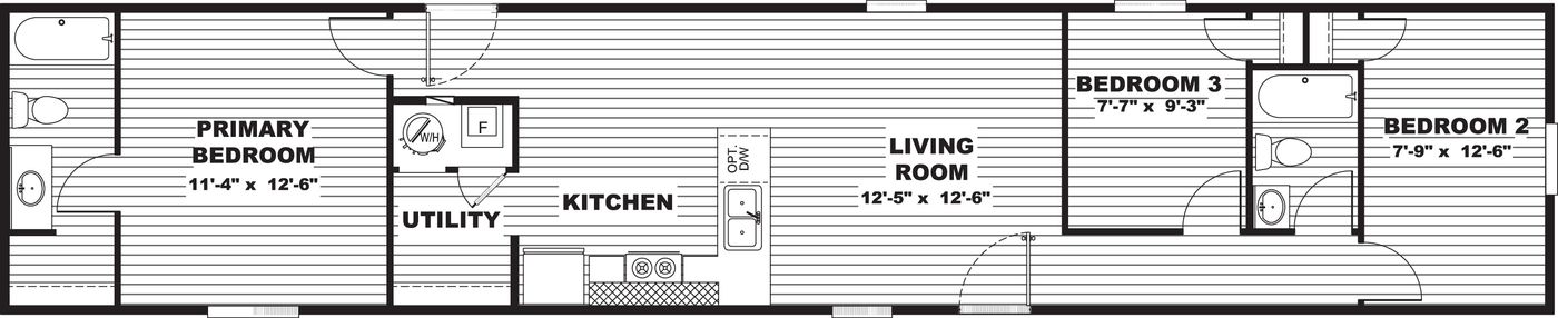 Hickory floor plan
