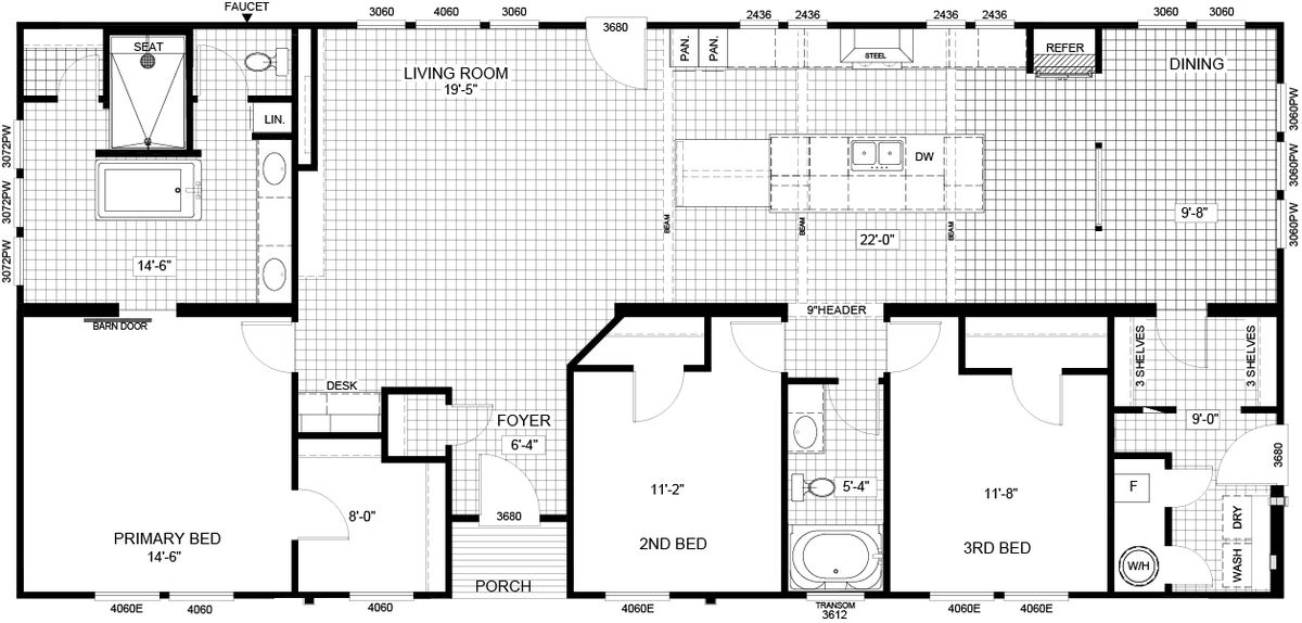 The Anderson II floor plan