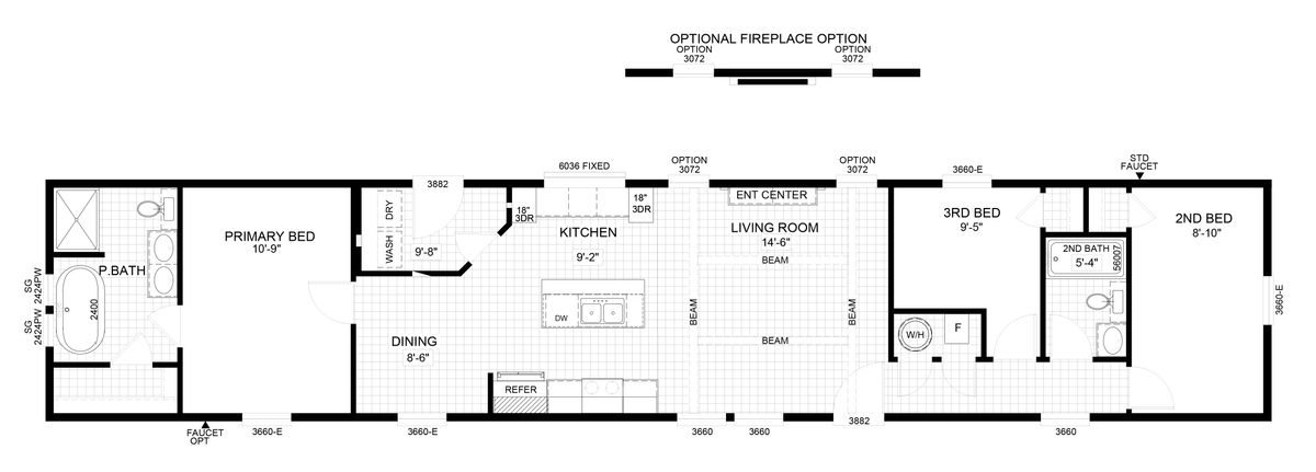 The Truman floor plan