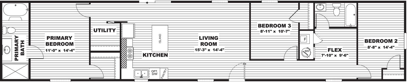 Birch floor plan