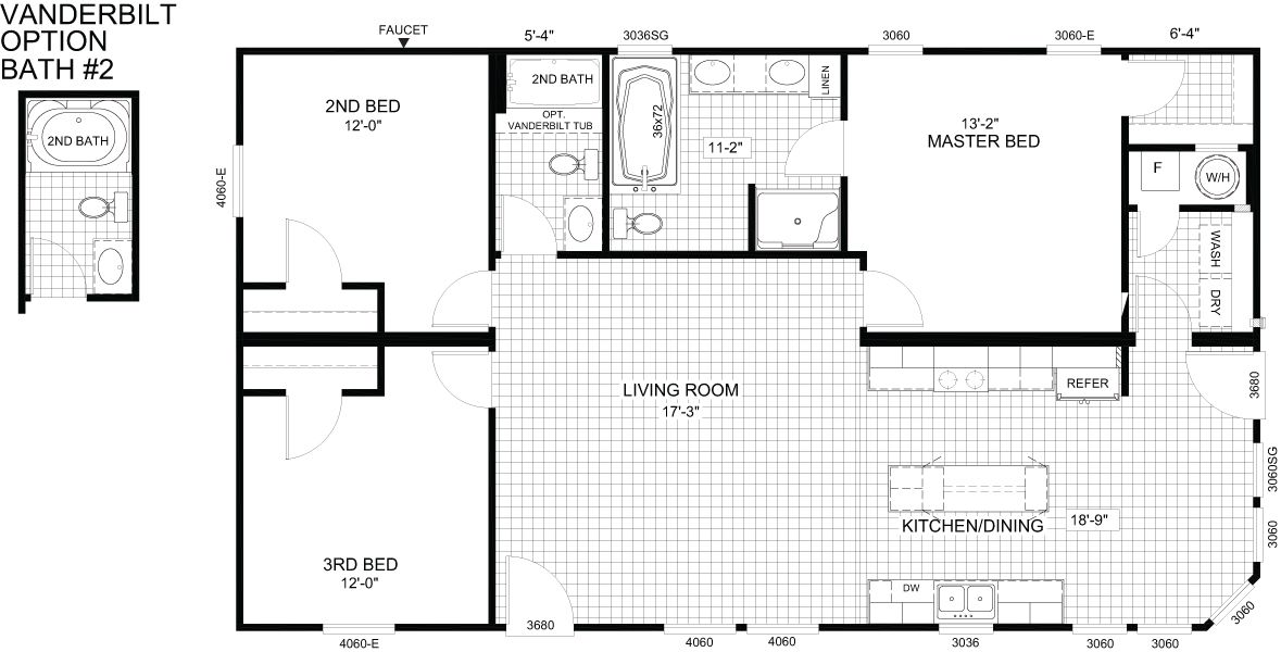 The Maverick floor plan