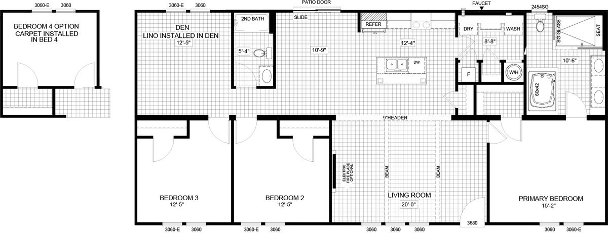 The Jefferson floor plan
