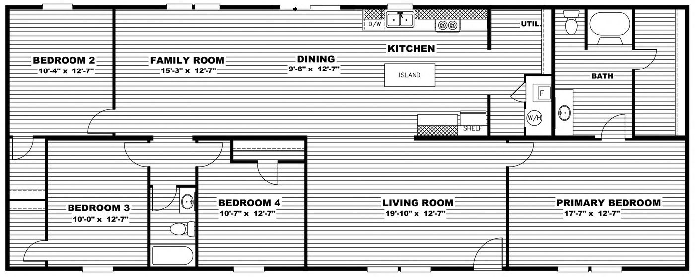 Pride floor plan