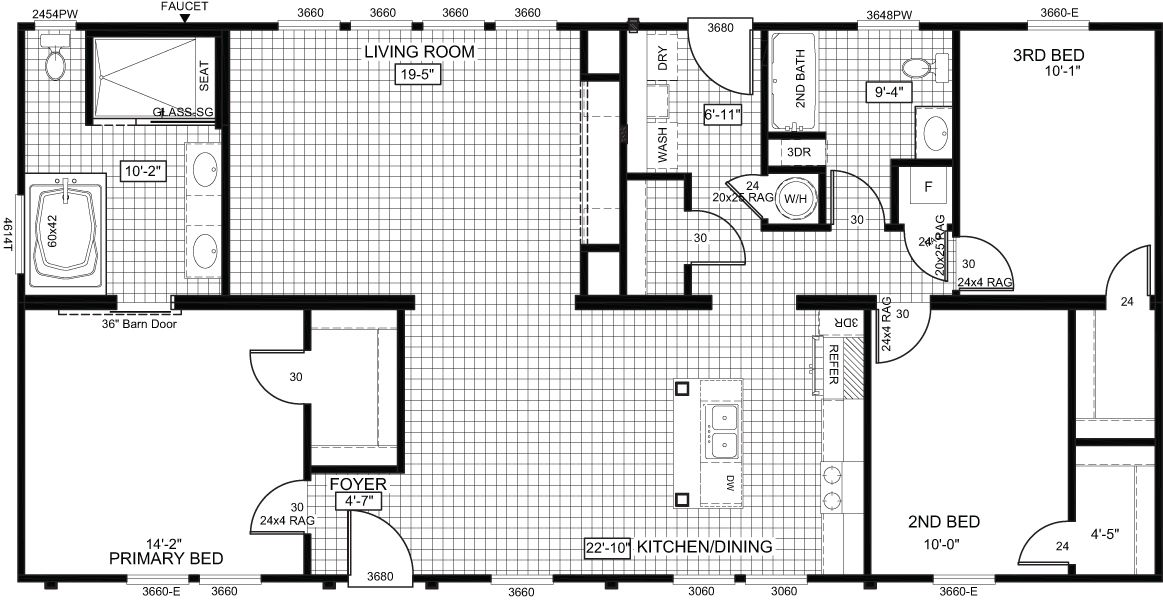 The Franklin floor plan