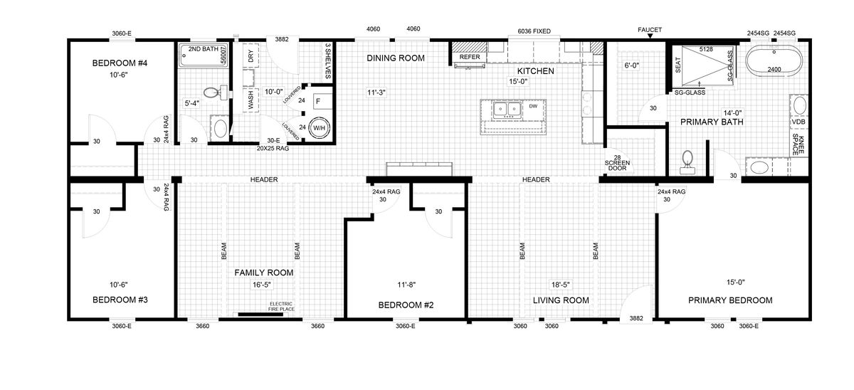 The Jackson floor plan